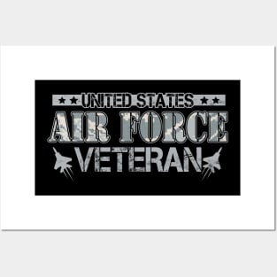 Air Force Veteran T-Shirt for Men or Women Posters and Art